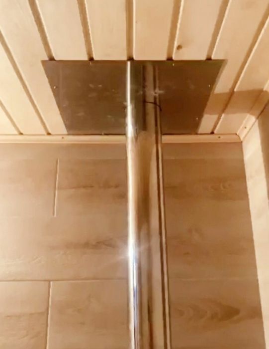 Нержавеющие листы. Нержавейка. Для защиты поверхности потолка парилки.