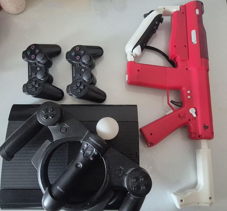 PS3 modat + accesorii + jocuri