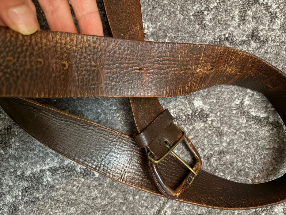 Curea piele naturală bărbați maro