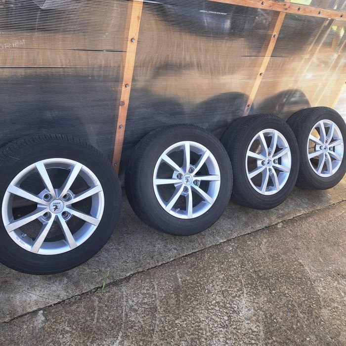 Set roti 4 buc Ford Fiesta 5x108/6J/R15/ET40 /cauciuc 195/60/15 vara