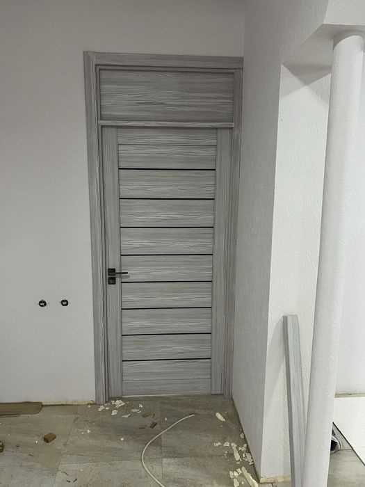 установка дверь