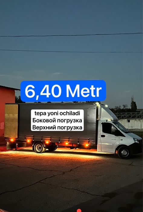 Gazel yuk tashish  xizmati dastafka mavjud gurzavoy yuk tawiw