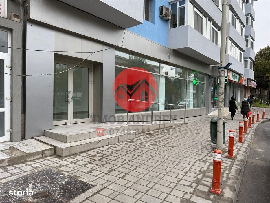 Spatiu ultracentral de închiriat – vitrina mare, fost Vodafone