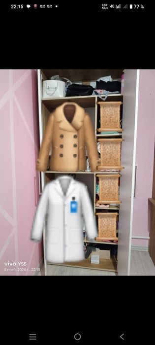 Продам шкаф для одежды и полку