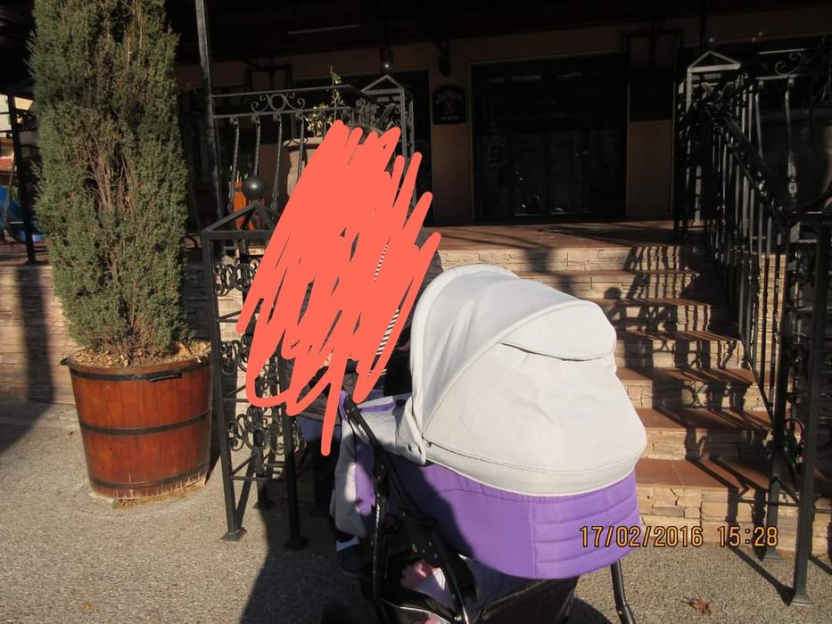 Бебешка количка 2в1