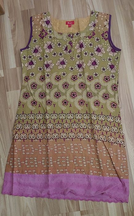 Хебешное платье на подкладка Индия .