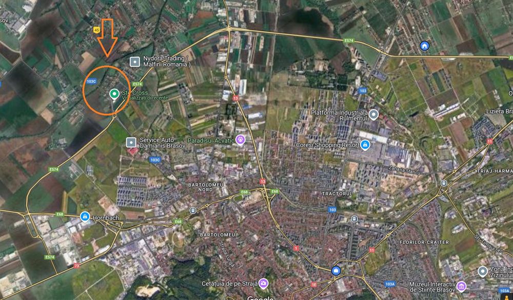 Vand teren in Brasov cartierul stupini
