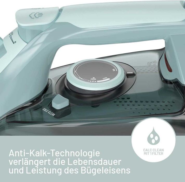 Парна ютия Imetec Perfect Comfort, лека, удобна, 2000W