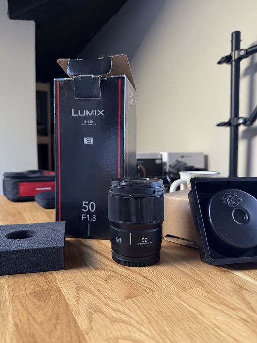 Обектив Panasonic Lumix 50mm f/1.8