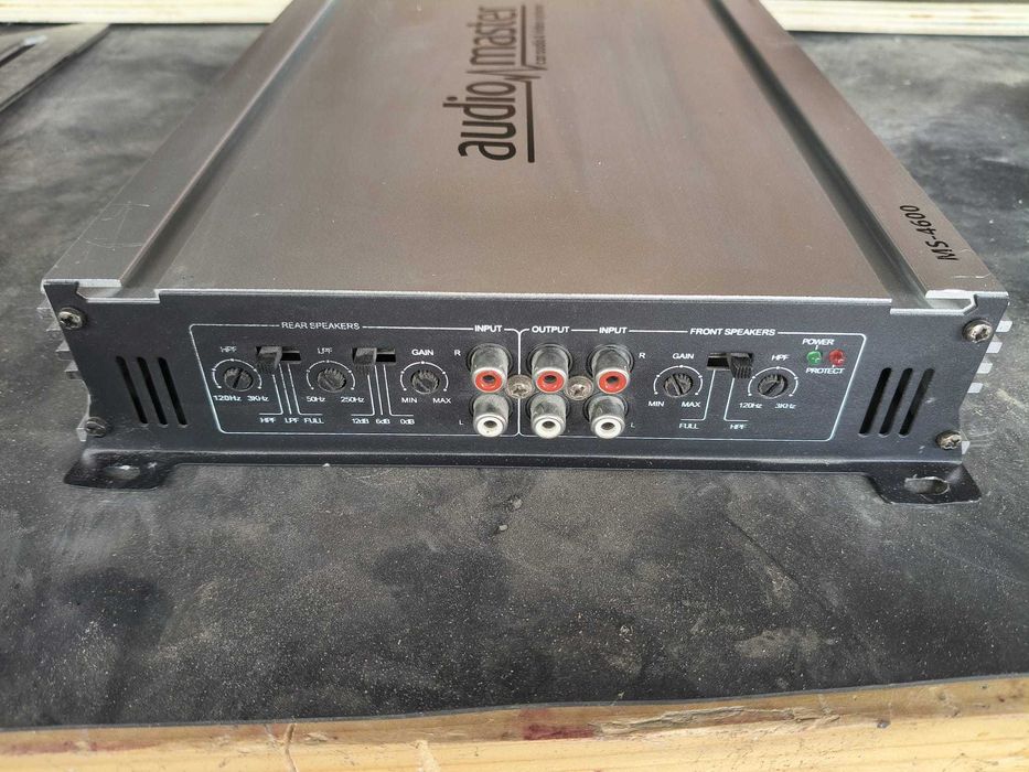 Amplificator Audio Master cu 4 canale MS-6004D si MS-4600