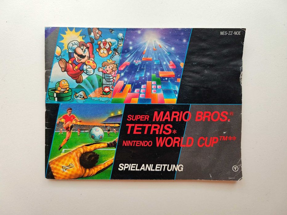 3 в 1: Super Mario Bros. 1/Tetris/Nintendo World Cup за Nintendo NES/Нинтендо НЕС