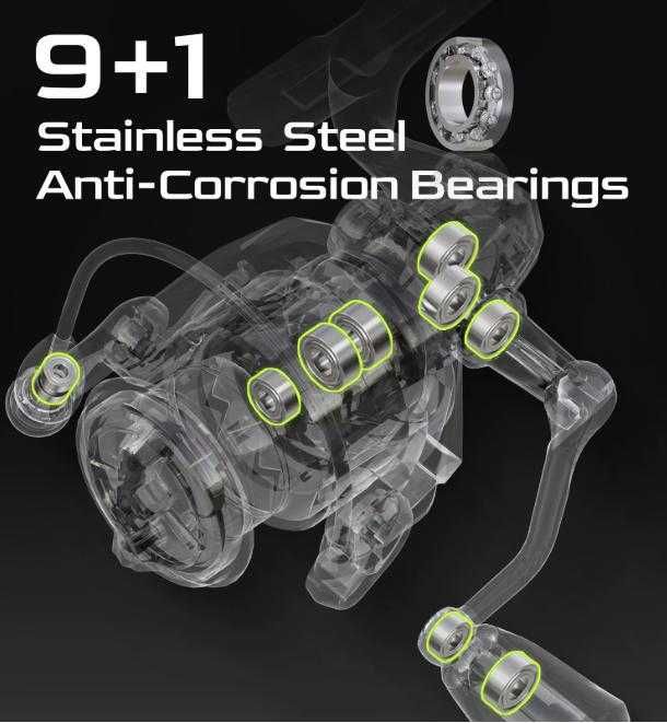 Макара с преден аванс M1 3000/5.2:1/9+1/10кг НОВА!