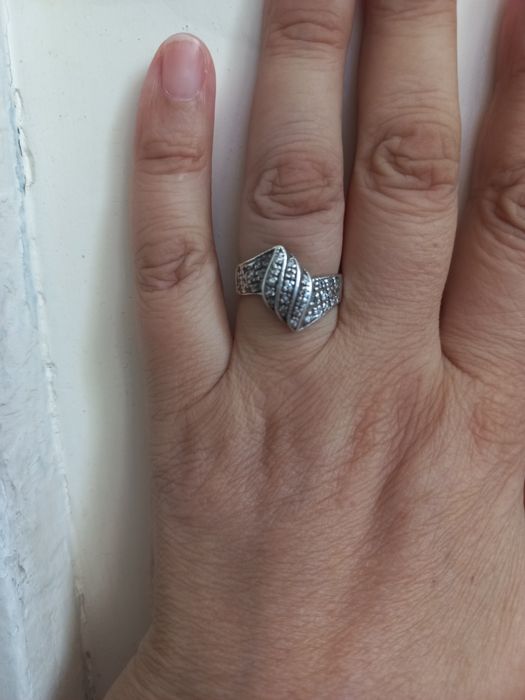 Кольцо серебряное
