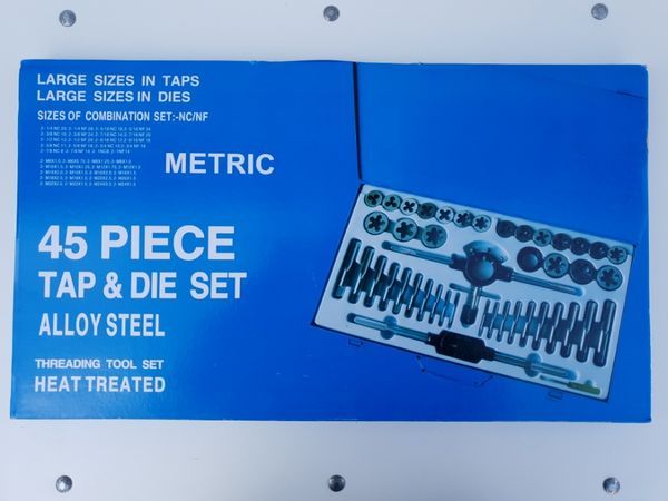 Set metric profesional de tarozi si filiere mari 45 piese