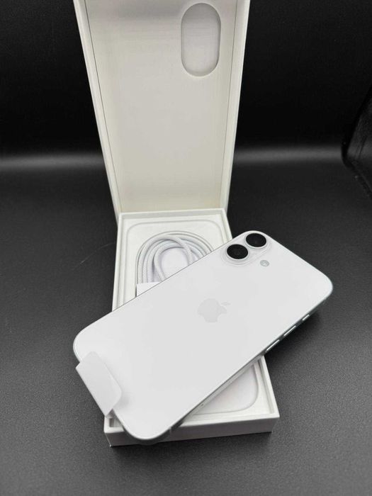 Hope Amanet P5-iPhone 16 White, 128 GB,  Nou /Desigilat proba !