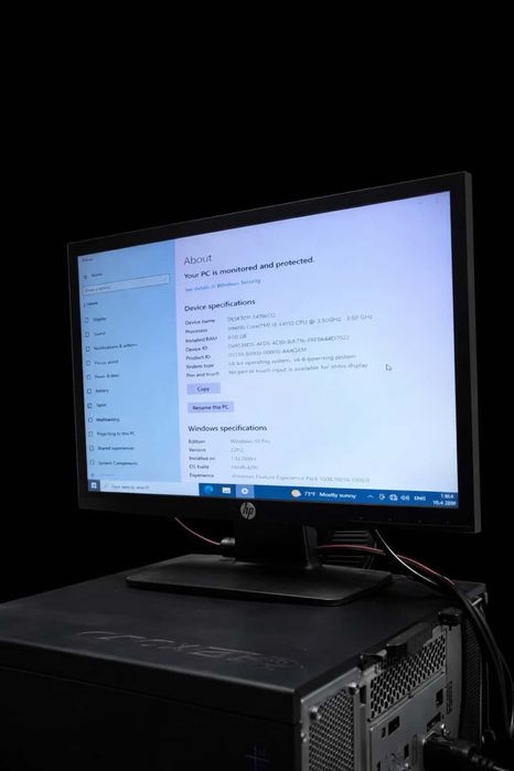 Монитори hp prodispay p202