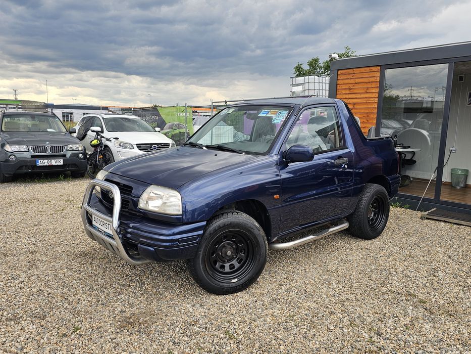 Suzuki grand vitara An 2000 1.6 Benzina 16V Jante  Bulbar  si Scări  de inox, Cârlig Posibil Rate ***