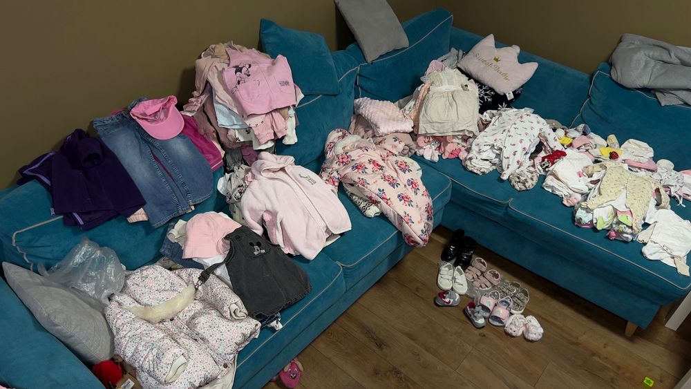 Детски дрехи и обувки за момиче от 50 до 98 размер