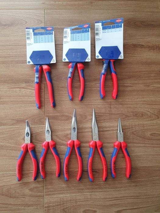 Clești profesionali mecanici cromati KNIPEX