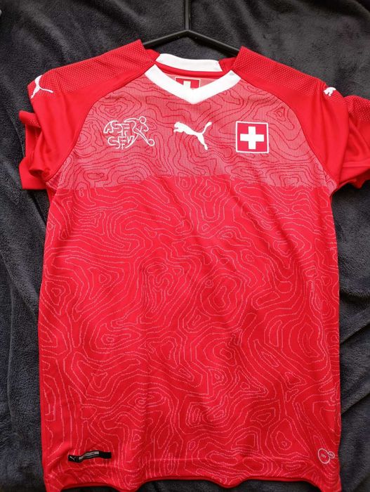 Нова детска тениска Puma Switzerland (Швейцария) с етикет – размер 164