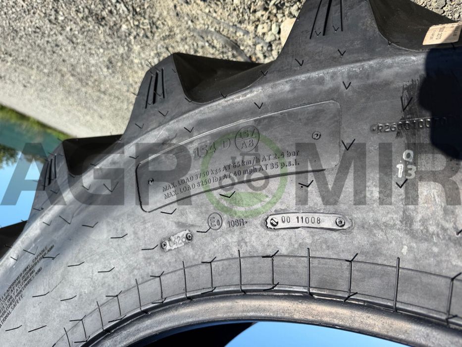 ANVELOPA 460/85 R38 GRI 154D GREEN XLR 85 TL-R1W (18.4 R38)  Cauciucuri tractor, Fiat, Case, Fendt, John Deere, New Holland, Massey Ferguson, UTB   Ca
