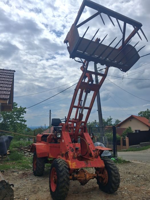 Minivola Atlas Încărcător frontal Motor deutz ,cupa crocodil