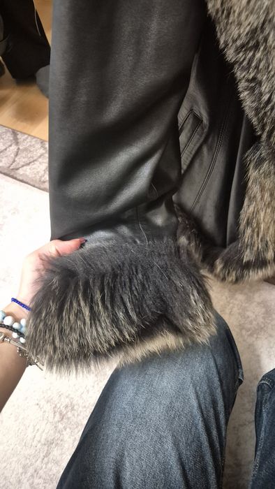 Яке от естествена кожа дамско