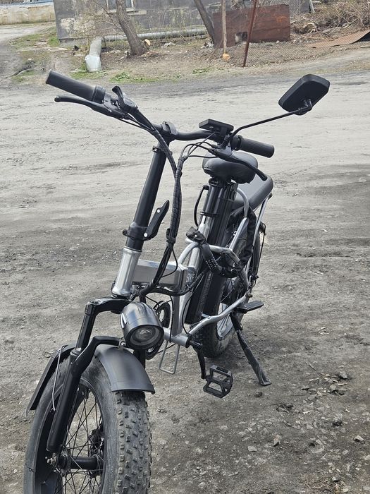 Электровелосипед Leopard 1000W. Идеально для курьера / работы