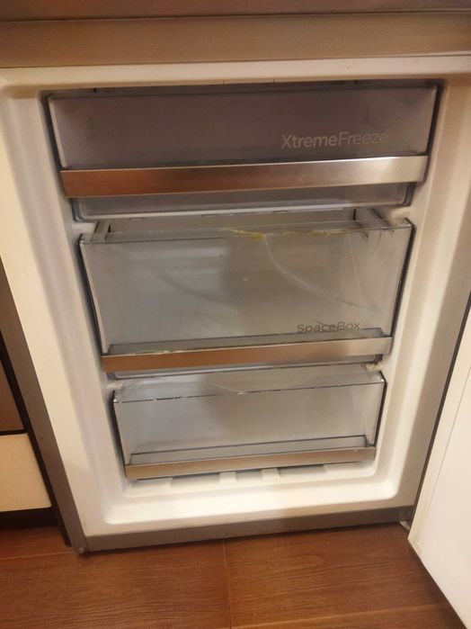 Хладилник с фризер Gorenje NRK6191TX, No Frost, 307 л,185 см, Сребрист