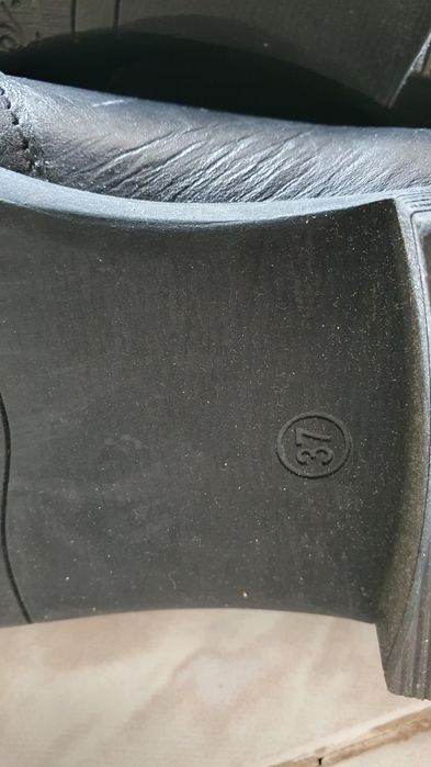 Черни обувки от естествена кожа N°37