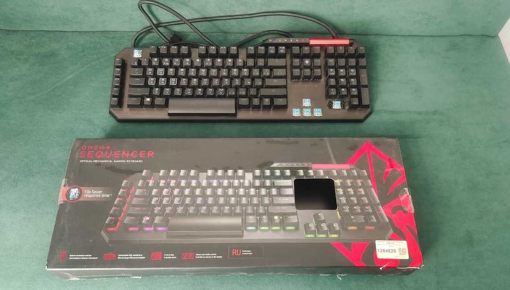 Игровая клавиатура HP OMEN Sequencer. Оптико-механические синие (Blue)