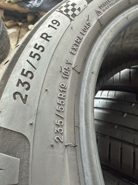 235/55/19 Michelin 4броя дот22