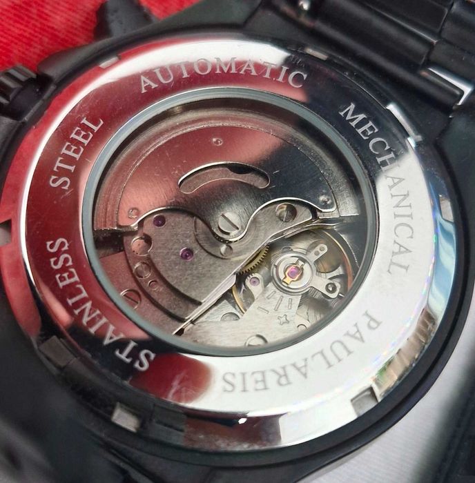 Ceas mecanic-automatic cu data,Tongji,China,metalic,WR,sport,clasic