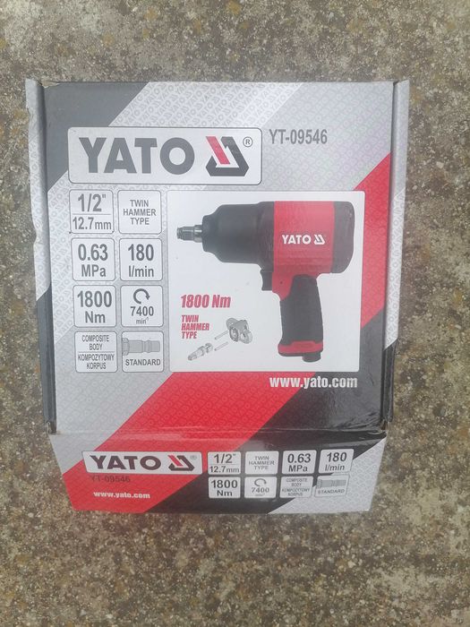 Пневматичен ударен гайковерт YATO 09546,  1800 Nm