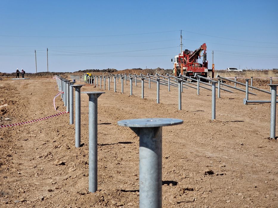 Геошурупы-винтовые сваи