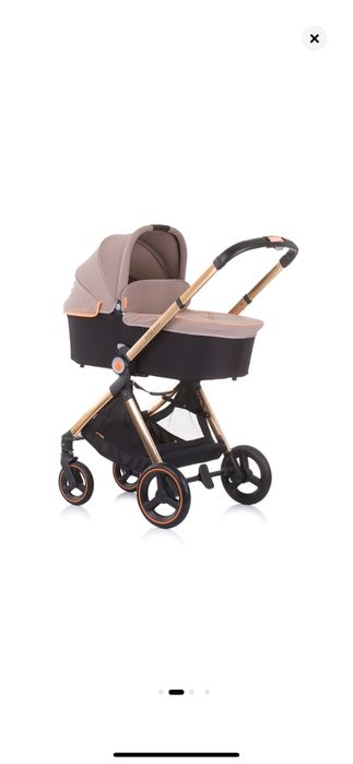 Детска количка Chipolino Elite Neon 3 в 1. В много добро състояние!