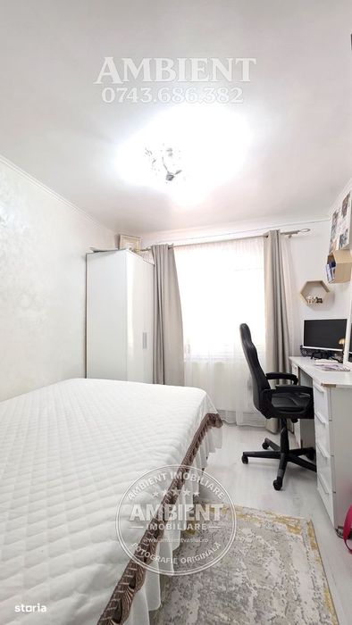Apartament cu 2 camere, etaj 1, RENOVAT, nemobilat, VASLUI zona SMÂRDA