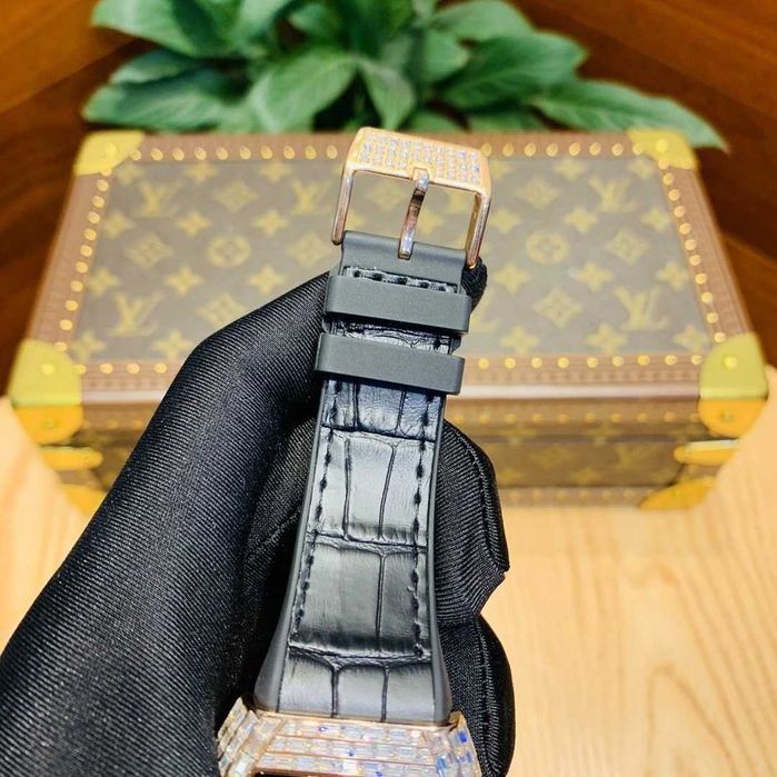 Автоматичен мъжки часовник Franck Muller Vanguard Dragon Baguette