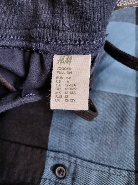 Панталон джогър и риза за момче H&M 158