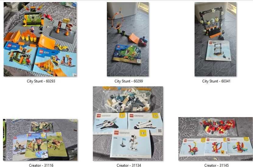 Vand lego diferite modele