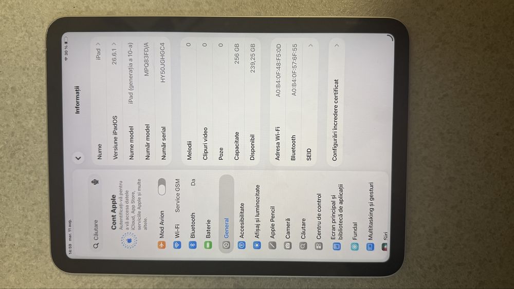 Ipad  generatia a10
