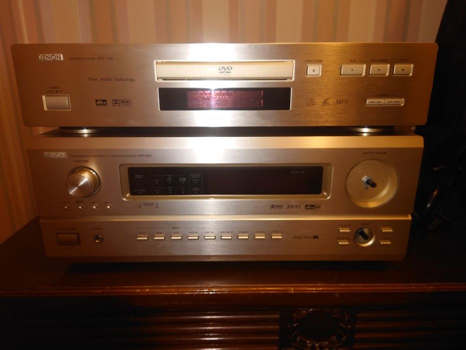 Ресивер Denon AVR-3801. Made in Japan.