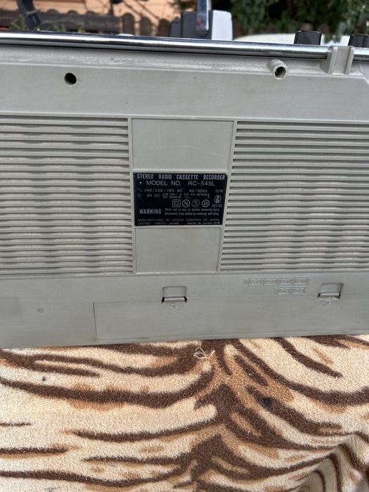Radiocasetofon JVC  RC 545L