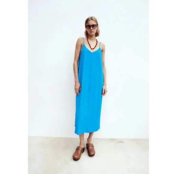 Rochie albastra Zara