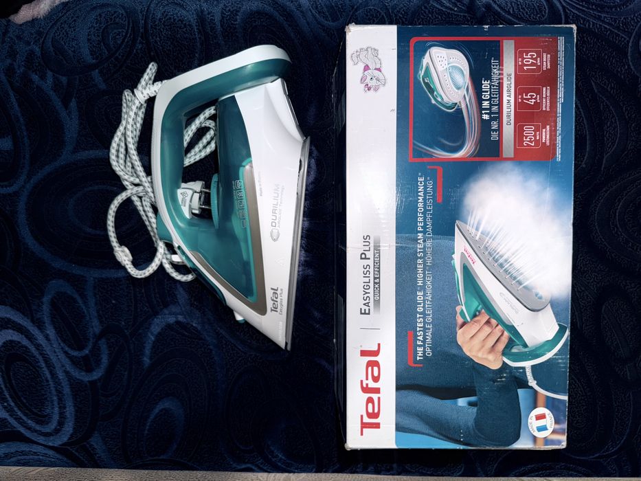 Утюг Tefal Easygliss Plus отличное состояние не пользовались