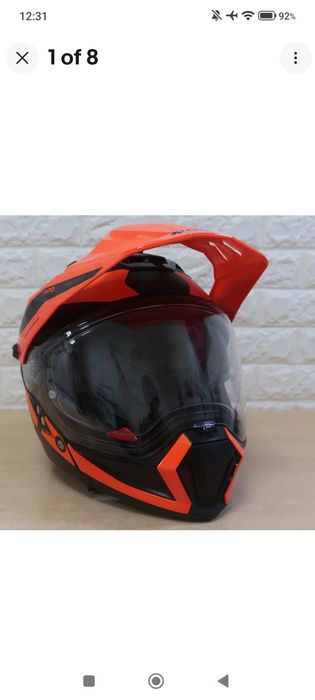 Каска Nolan N70-2 X ECE 22.06 Stunner N-Com Flat Black/Orange - M