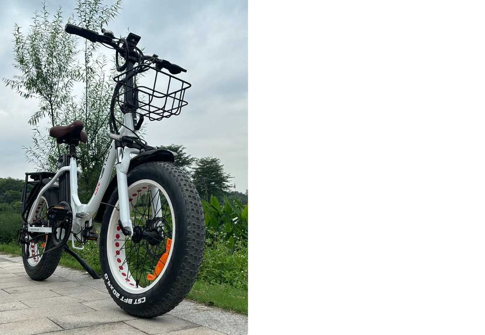 Bicicletă Electrică Pliabilă 20” – Motor 750W, Autonomie până la 60 km