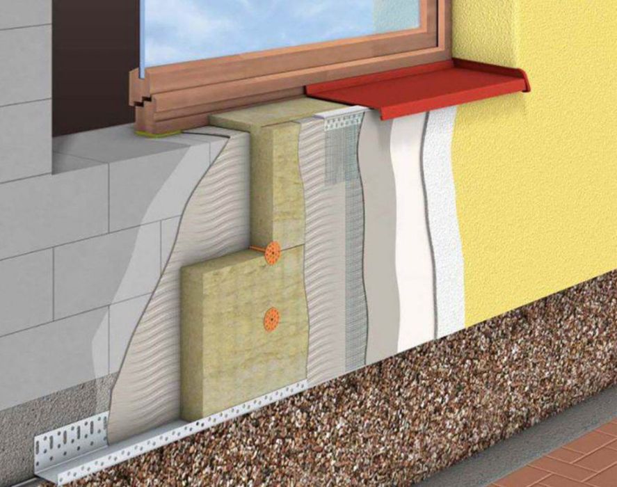 Утепление  Пенаплекис дом коттедж лубой обект