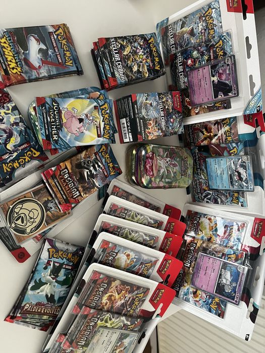 Pokemon Prismtic evolution binder plus alte colectii !