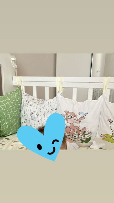 Бортики для детской кровати